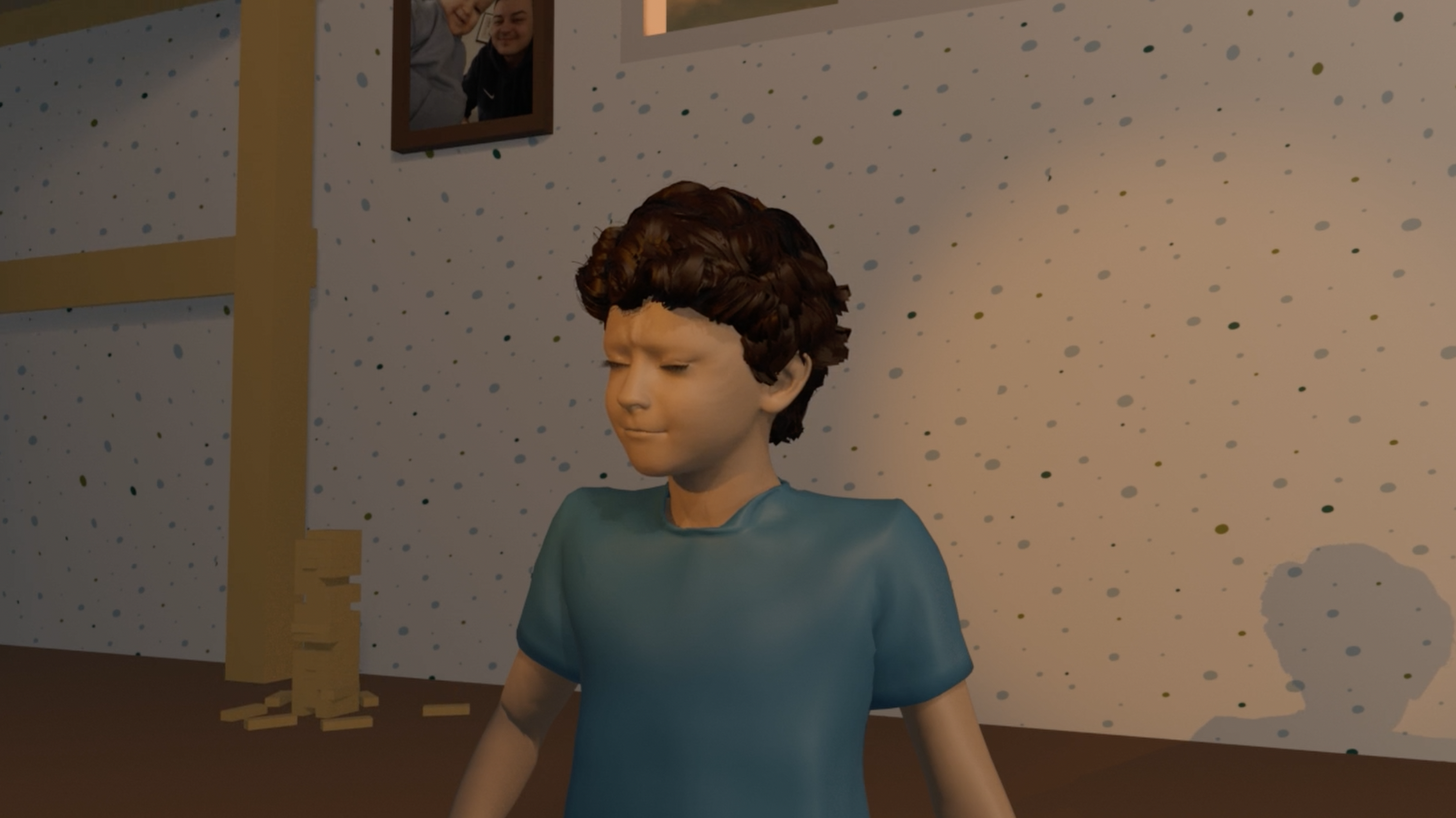3D-Animation Kinderzimmer
